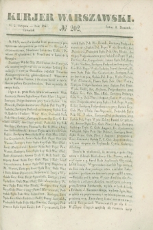 Kurjer Warszawski. 1843, № 202 (3 sierpnia)