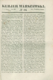 Kurjer Warszawski. 1843, № 204 (5 sierpnia)