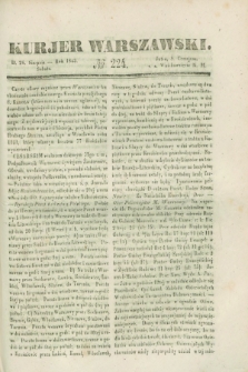 Kurjer Warszawski. 1843, № 224 (26 sierpnia)