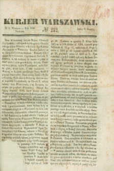 Kurjer Warszawski. 1843, № 232 (3 września)