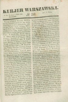 Kurjer Warszawski. 1843, № 239 (11 września)