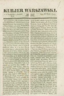 Kurjer Warszawski. 1843, № 262 (4 października)