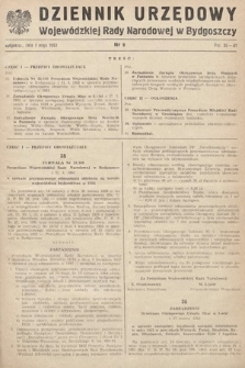 Dziennik Urzędowy Wojewódzkiej Rady Narodowej w Bydgoszczy. 1953, nr 9