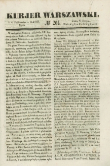 Kurjer Warszawski. 1843, № 264 (6 października)