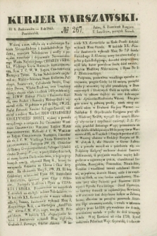 Kurjer Warszawski. 1843, № 267 (9 października)