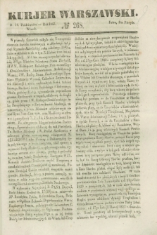 Kurjer Warszawski. 1843, № 268 (10 października)