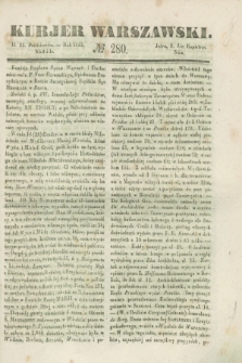 Kurjer Warszawski. 1843, № 280 (22 października)