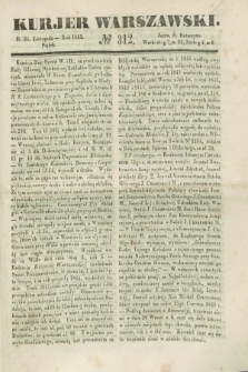 Kurjer Warszawski. 1843, № 312 (24 listopada)