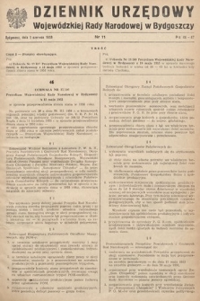 Dziennik Urzędowy Wojewódzkiej Rady Narodowej w Bydgoszczy. 1953, nr 11