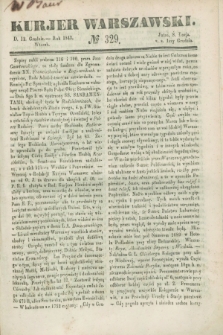 Kurjer Warszawski. 1843, № 329 (12 grudnia)