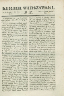 Kurjer Warszawski. 1843, № 337 (20 grudnia)