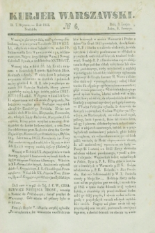 Kurjer Warszawski. 1844, № 6 (7 stycznia)