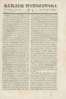 Kurjer Warszawski. 1844, № 8 (9 stycznia)