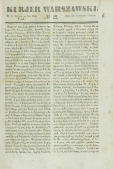 Kurjer Warszawski. 1844, № 22 (23 stycznia)