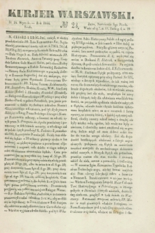 Kurjer Warszawski. 1844, № 23 (24 stycznia)