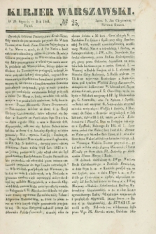 Kurjer Warszawski. 1844, № 25 (26 stycznia)