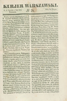Kurjer Warszawski. 1844, № 28 (29 stycznia)