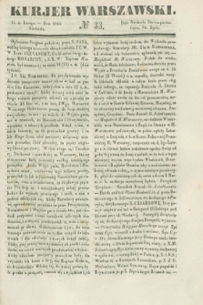 Kurjer Warszawski. 1844, № 33 (4 lutego)