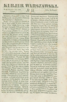 Kurjer Warszawski. 1844, № 51 (22 lutego)