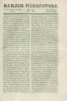 Kurjer Warszawski. 1844, № 53 (24 lutego)