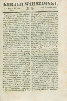 Kurjer Warszawski. 1844, № 59 (1 marca)