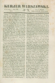 Kurjer Warszawski. 1844, № 71 (13 marca)