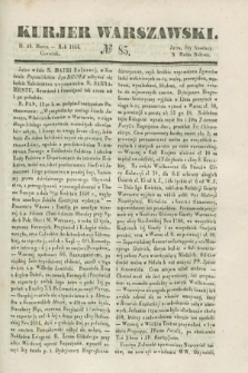 Kurjer Warszawski. 1844, № 85 (28 marca)