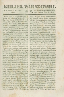 Kurjer Warszawski. 1844, № 94 (6 kwietnia)