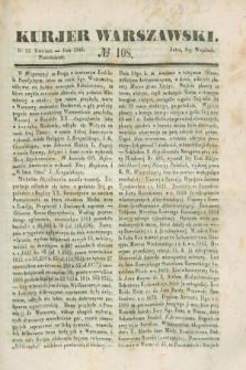 Kurjer Warszawski. 1844, № 108 (22 kwietnia)