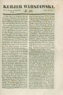 Kurjer Warszawski. 1844, № 109 (23 kwietnia)