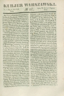 Kurjer Warszawski. 1844, № 117 (1 maja)