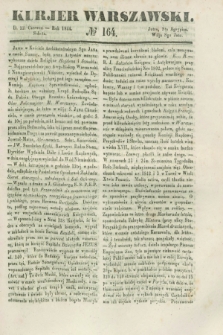 Kurjer Warszawski. 1844, № 164 (22 czerwca)