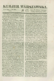 Kurjer Warszawski. 1844, № 177 (6 lipca)