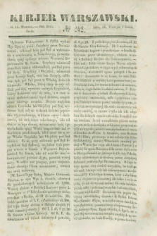 Kurjer Warszawski. 1844, № 242 (11 września)