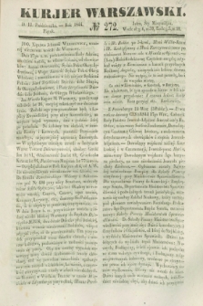 Kurjer Warszawski. 1844, № 272 (11 października)