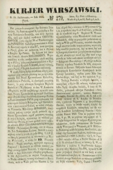 Kurjer Warszawski. 1844, № 279 (18 października)