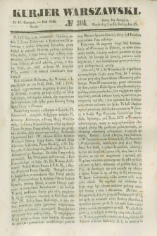 Kurjer Warszawski. 1844, № 304 (13 listopada)