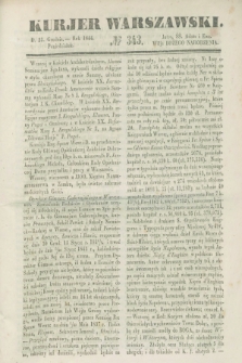 Kurjer Warszawski. 1844, № 343 (23 grudnia)