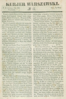 Kurjer Warszawski. 1845, № 12 (13 stycznia)