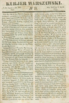 Kurjer Warszawski. 1845, № 21 (22 stycznia)