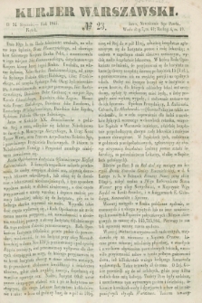 Kurjer Warszawski. 1845, № 23 (24 stycznia)