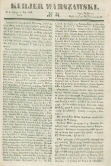 Kurjer Warszawski. 1845, № 34 (5 lutego)