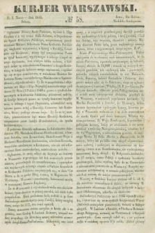 Kurjer Warszawski. 1845, № 58 (1 marca)