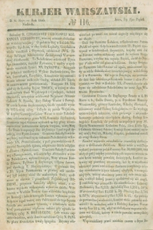 Kurjer Warszawski. 1845, № 116 (4 maja)