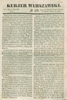 Kurjer Warszawski. 1845, № 119 (7 maja)