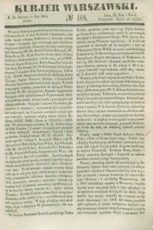 Kurjer Warszawski. 1845, № 168 (28 czerwca)