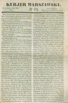 Kurjer Warszawski. 1845, № 174 (5 lipca)