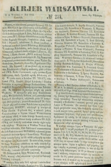 Kurjer Warszawski. 1845, № 234 (4 września)