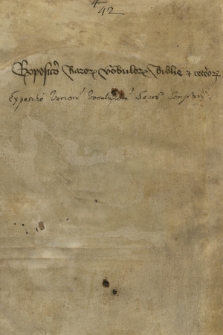 Opera varia (theologica, glossarium et vocabularium Latinum)