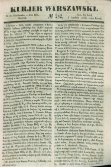 Kurjer Warszawski. 1845, № 282 (23 października)